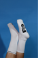 (2pack) White cia Socks