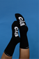 (2pack) Black cia Socks