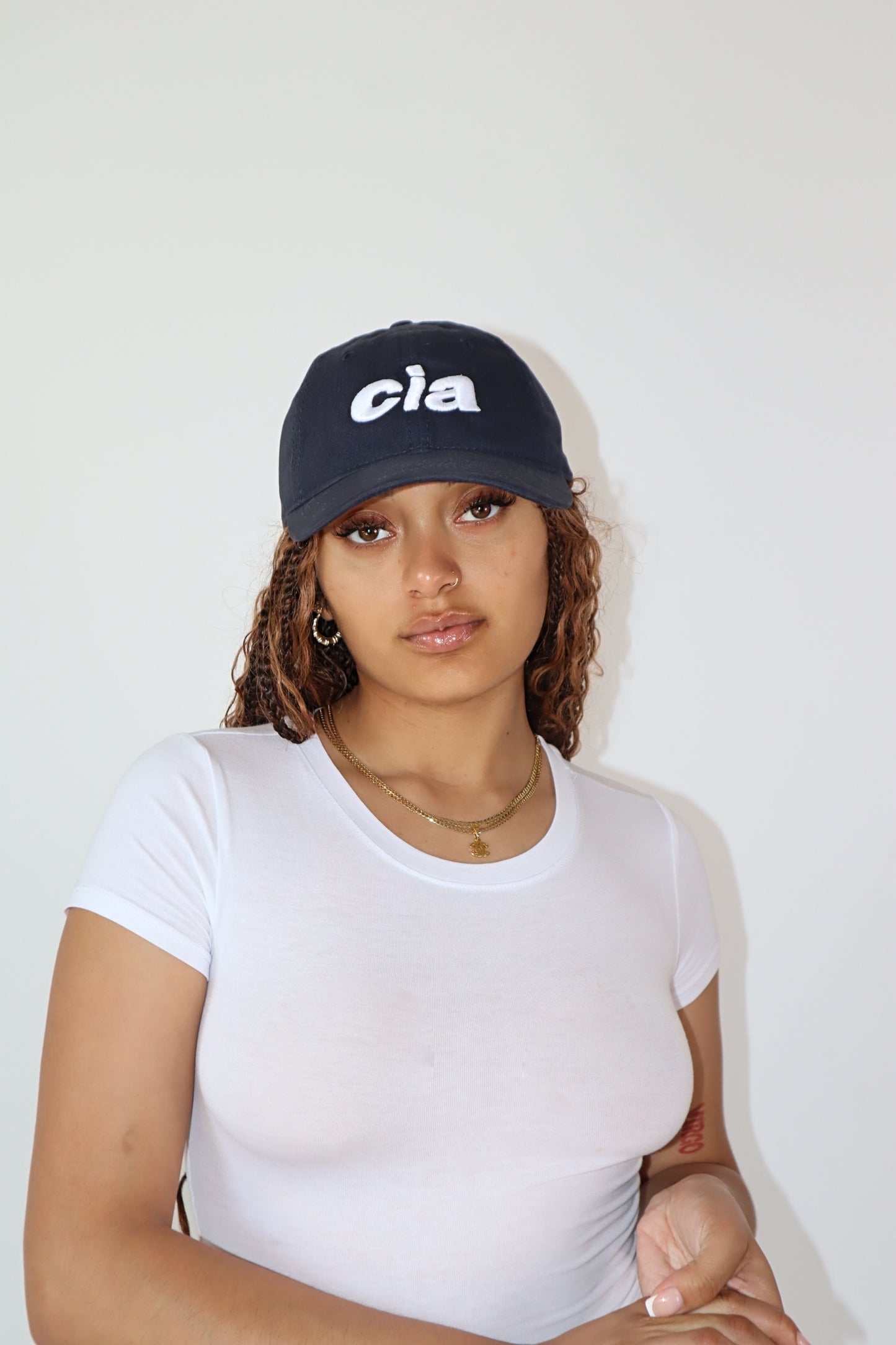 NAVY BLUE cia HAT