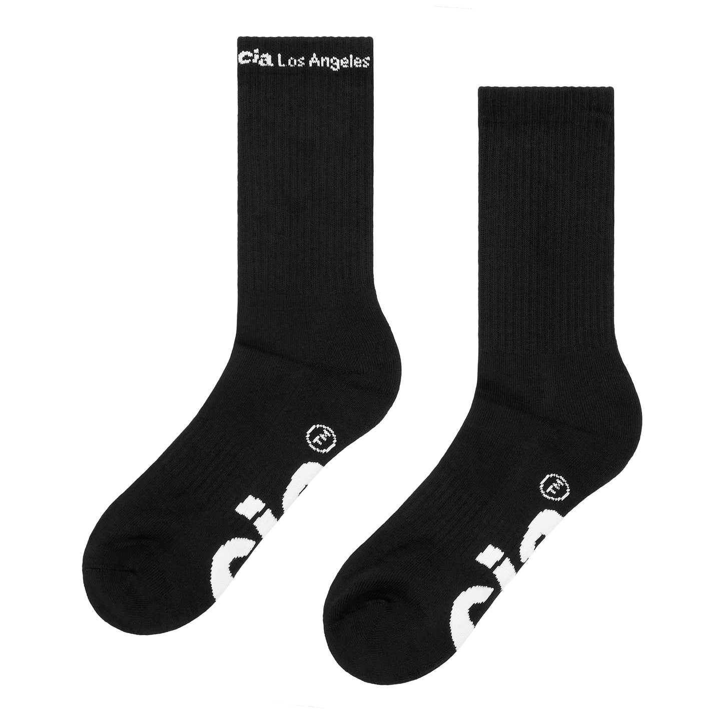 (2pack) Black cia Socks