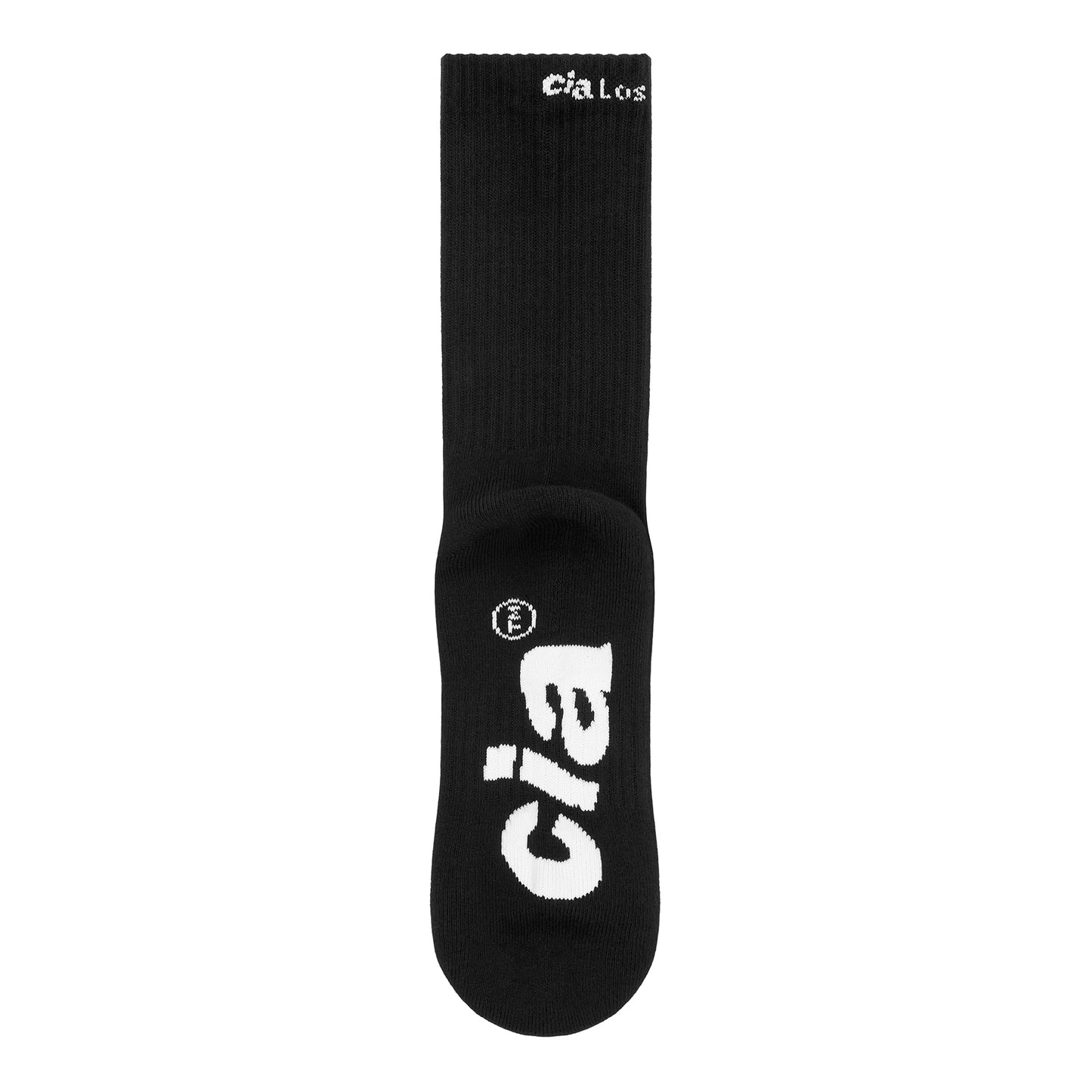 (2pack) Black cia Socks