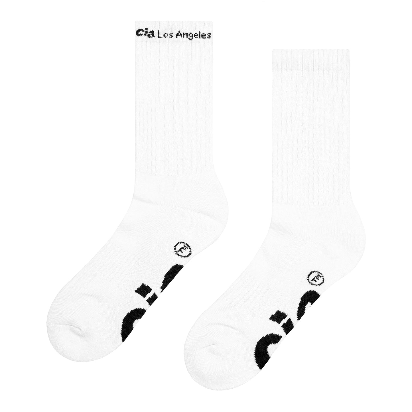 (2pack) White cia Socks